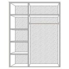 Спальный гарнитур Роза (модульная) беж в Кургане - kurgan.mebel24.online | фото 8