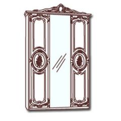 Спальный гарнитур Роза (модульная) беж в Кургане - kurgan.mebel24.online | фото 7