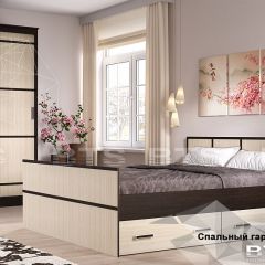 САКУРА Спальный гарнитур (модульная) венге/лоредо в Кургане - kurgan.mebel24.online | фото 2