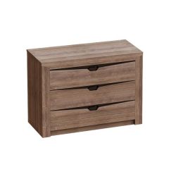 Спальный гарнитур  Соренто (Дуб стирлинг) в Кургане - kurgan.mebel24.online | фото 4