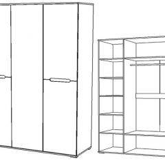 Спальный гарнитур Вегас (модульный) в Кургане - kurgan.mebel24.online | фото 13