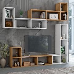 Стеллаж универсальный (ЛДСП ясень светлый) в Кургане - kurgan.mebel24.online | фото 2