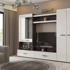 Стенка Ненси Люкс (Эко) в Кургане - kurgan.mebel24.online | фото