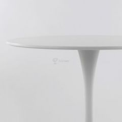 Стол Barneo T-3 Tulip style (RAL9003 белый, D80) в Кургане - kurgan.mebel24.online | фото 4