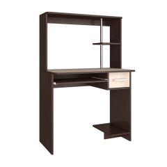 Стол компьютерный Дебют с пеналом (венге/лоредо) в Кургане - kurgan.mebel24.online | фото 2