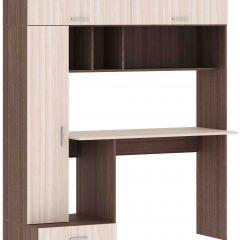Стол компьютерный ПКС-1 (ясень шимо темный/светлый) в Кургане - kurgan.mebel24.online | фото
