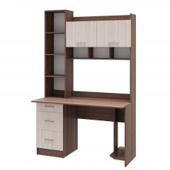 Стол компьютерный ПКС-5 Шимо темный/Шимо светлый в Кургане - kurgan.mebel24.online | фото 2