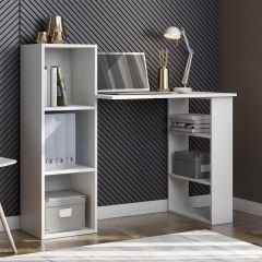 Стол компьютерный СТК 1 (Белый) в Кургане - kurgan.mebel24.online | фото