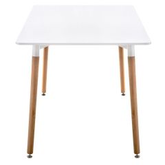 Стол деревянный Table 120 white / wood в Кургане - kurgan.mebel24.online | фото 4