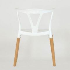 Стул Barneo N-218 Wishbone интерьерный кухонный белый в Кургане - kurgan.mebel24.online | фото 2