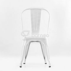 Стул Barneo N-240 Tolix (RAL9003 Белый) в Кургане - kurgan.mebel24.online | фото 2