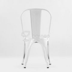 Стул Barneo N-240 Tolix (RAL9003 Белый) в Кургане - kurgan.mebel24.online | фото 3