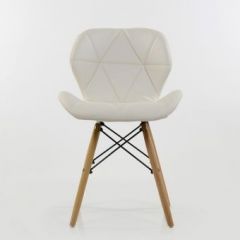 Стул Barneo N-42 Perfecto PU белый в Кургане - kurgan.mebel24.online | фото 3