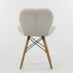 Стул Barneo N-42 Perfecto PU белый в Кургане - kurgan.mebel24.online | фото 4