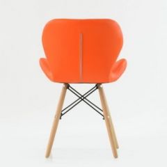 Стул Barneo N-42 Perfecto PU оранжевый в Кургане - kurgan.mebel24.online | фото 3