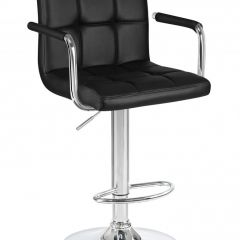 Стул барный DOBRIN KRUGER ARM LM-5011 (черный) в Кургане - kurgan.mebel24.online | фото