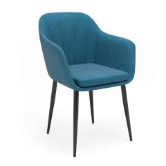 Стул Диор Ultra Denim (синий/черный) 4 шт. в Кургане - kurgan.mebel24.online | фото