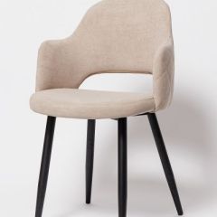 Стул К-14 бежевый/черный в Кургане - kurgan.mebel24.online | фото
