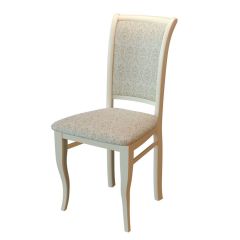 Стул М15 (жаккард №40) массив слоновая кость (2 шт.) в Кургане - kurgan.mebel24.online | фото
