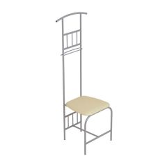 Стул-вешало См13 Экокожа жемчужный в Кургане - kurgan.mebel24.online | фото