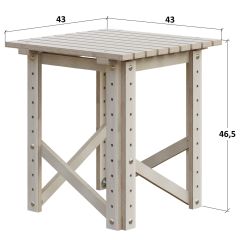 Табурет Конструктор Арт.Т в Кургане - kurgan.mebel24.online | фото 2