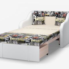 ТОМ Диван детский Music /к/з Reex white в Кургане - kurgan.mebel24.online | фото 2