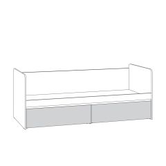 Торонто Кровать 11.39 в Кургане - kurgan.mebel24.online | фото 2
