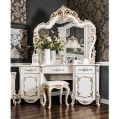 Туалетный стол с пуфиком Флоренция в Кургане - kurgan.mebel24.online | фото 4