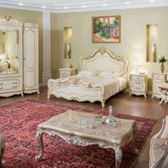 Туалетный стол + Зеркало Мона Лиза (крем) в Кургане - kurgan.mebel24.online | фото 9