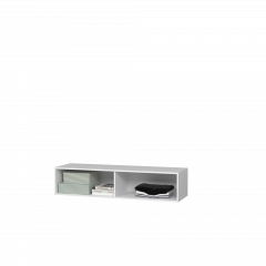 Тумба Подвесная 3 (венге/венге /черный лакобель) в Кургане - kurgan.mebel24.online | фото 3