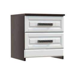 Тумба прикроватная НКМ ВЕНЕЦИЯ-1 Секция-12 (Дуб сонома/Белое дерево) в Кургане - kurgan.mebel24.online | фото 1