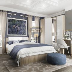 СОФИ СТБ400.1 Тумба прикроватная с 2-мя ящиками в Кургане - kurgan.mebel24.online | фото 3