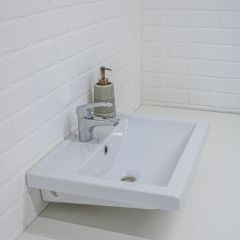 Умывальник мебельный "Фостер 50" Kirovit в Кургане - kurgan.mebel24.online | фото 3