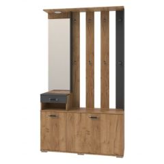 Вешалка с зеркалом НКМ Бостон Секция 7 в Кургане - kurgan.mebel24.online | фото