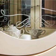 Витрина одностворчатая Мона Лиза (крем) в Кургане - kurgan.mebel24.online | фото 6