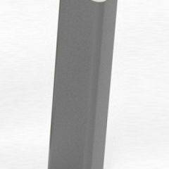 Торцевая заглушка для цоколя h150 мм Цвет Алюминий (Алюминий, Белый, Черный, Сонома) в Кургане - kurgan.mebel24.online | фото