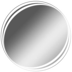 Зеркало Берг 700х700 с подсветкой Домино (GL7055Z) в Кургане - kurgan.mebel24.online | фото