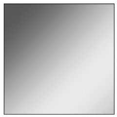 Зеркало Corsica 600х600 black без подсветки Sansa (SB1064Z) в Кургане - kurgan.mebel24.online | фото