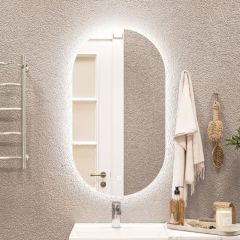 Зеркало Дакка 800х500 с подсветкой Sansa (GL7036Z) в Кургане - kurgan.mebel24.online | фото 7