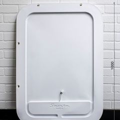 Зеркало Elis 100 white с подсветкой Sansa (SEe1045Z) в Кургане - kurgan.mebel24.online | фото 5