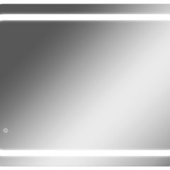 Зеркало Elis 100 white с подсветкой Sansa (SEe1045Z) в Кургане - kurgan.mebel24.online | фото