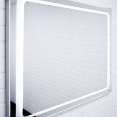 Зеркало Galaxy 120 alum с подсветкой Sansa (SG1010Z) в Кургане - kurgan.mebel24.online | фото 3