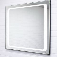 Зеркало Galaxy 70 black с подсветкой Sansa (SG1059Z) в Кургане - kurgan.mebel24.online | фото 2