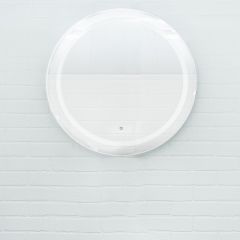 Зеркало Gia 75 white с подсветкой Sansa (SGa1044Z) в Кургане - kurgan.mebel24.online | фото 3