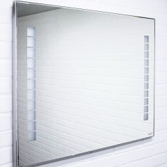 Зеркало Quadro 100 alum с подсветкой Sansa (SQ1019Z) в Кургане - kurgan.mebel24.online | фото 2