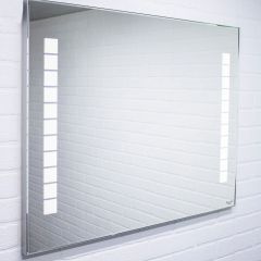 Зеркало Quadro 100 alum с подсветкой Sansa (SQ1019Z) в Кургане - kurgan.mebel24.online | фото 3