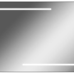 Зеркало Ray 100 black с подсветкой Sansa (SR1035Z) в Кургане - kurgan.mebel24.online | фото