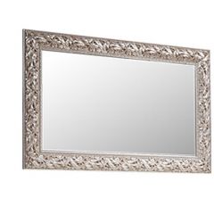 Зеркало Тиффани Premium слоновая кость/серебро (Ф/01(П) в Кургане - kurgan.mebel24.online | фото