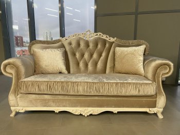Диван Патрисия с раскладным механизмом (серый глянец) в Кургане - kurgan.mebel24.online | фото 7