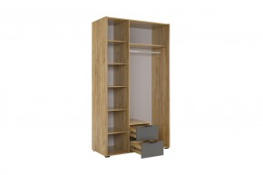 АДАМ Спальный гарнитур (модульный) графит в Кургане - kurgan.mebel24.online | фото 20